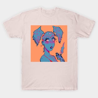 Smoking girl T-Shirt